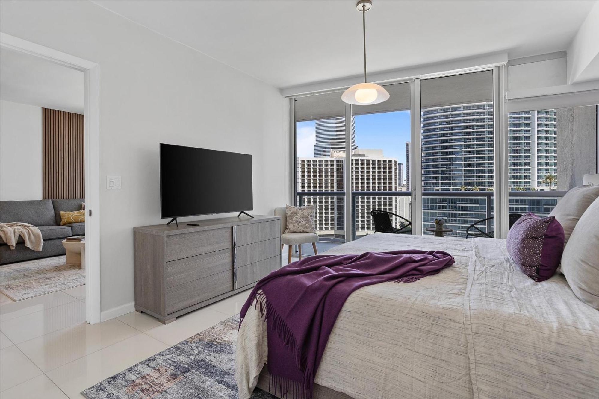 Large In W With Bay Views Apartamento Miami
